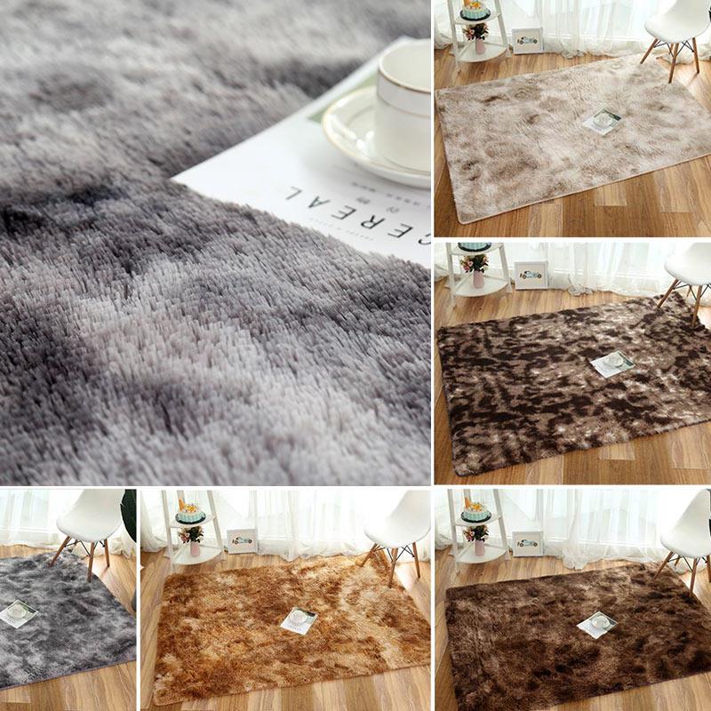 

Area Rug Floor Carpet Fluffy Rugs 180x100cm Multicolored Warm Anti-Skid Shaggy Home Decoration Hotel Dining Room Mat Sofa, Red