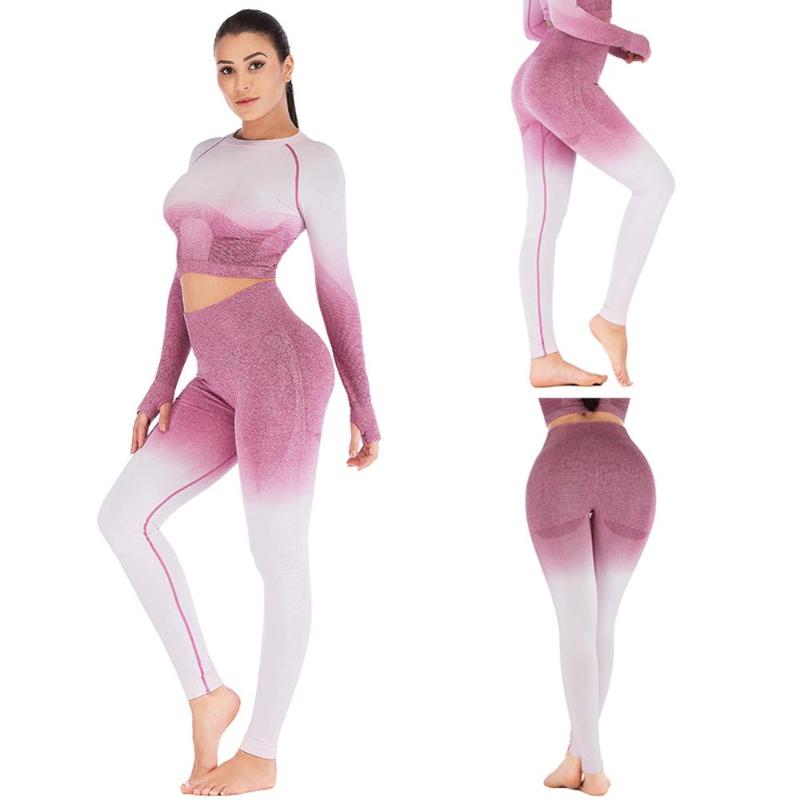 

Fashion Gradient Design Knight Boots Winter High Heel Boots Women Yoga Pants Sports Underwear Wholesale Quick delivery CSV, Grey