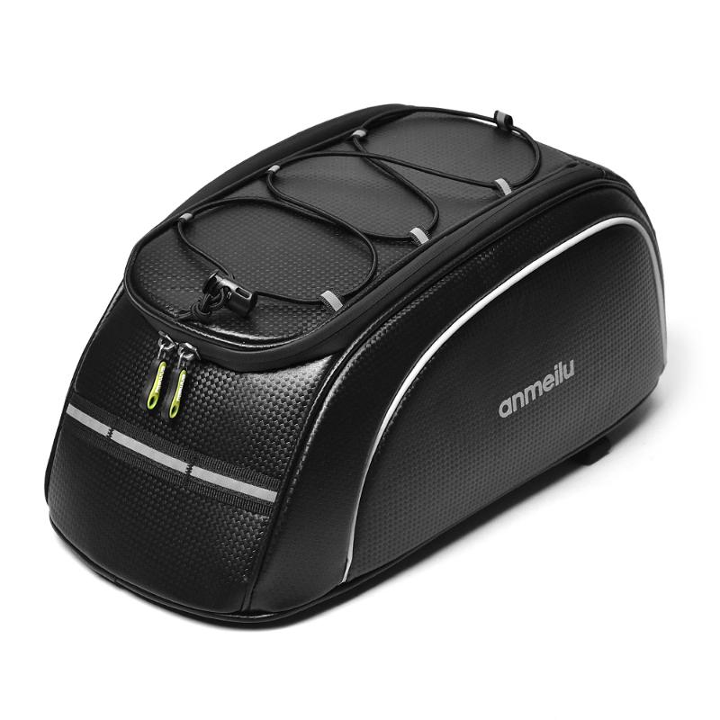 

Bike Trunk Bag 7L Bicycle Bag Water Resistant Bike Rack with Waterproof Rain Cover bycicle