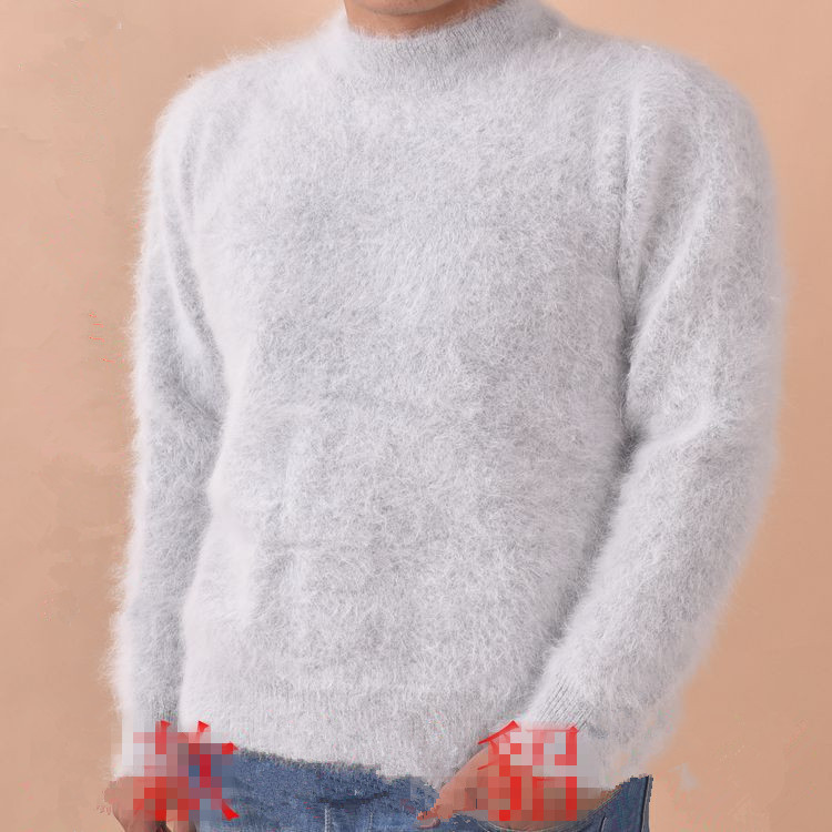 

2020 Men' Genuine Mink Cashmere Sweater Men Pure Mink Cashmere Coat Pullovers Sweater Free Shipping Wholesale Price Z289