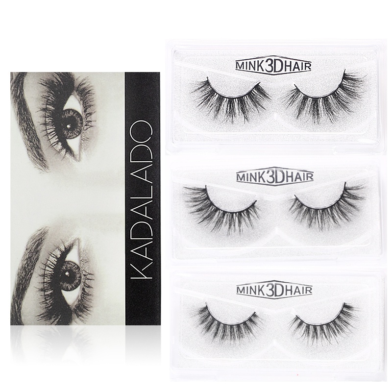 

1Pair 3D Lash Mink Eyelashes Hair Lashes Handmade Crossing Lashes Thick Lash Makeup Tools