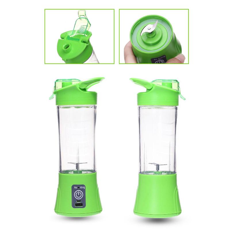 

400ML MINI Juicer Rechargeable Multi-function Electric Juice Cup Home Portable Juice Cup Fruit juicer Machine drop Shipping