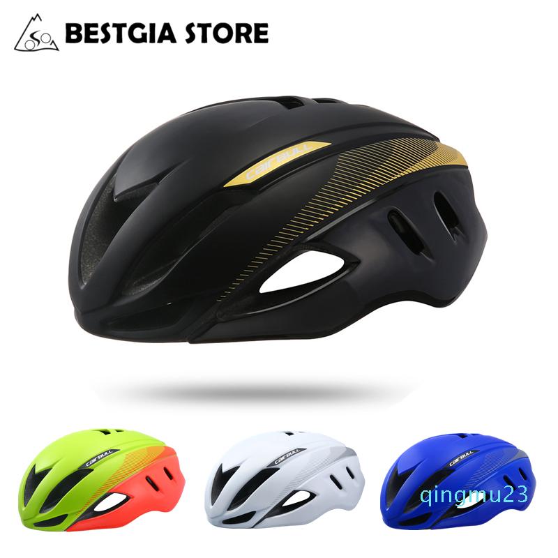 

Hot Sale-Speed Aero Bike Helmet Aerodynamics Safety Cycling Helmets For Bicycle Men Women Sports Racing Road Bike Helmet 250g
