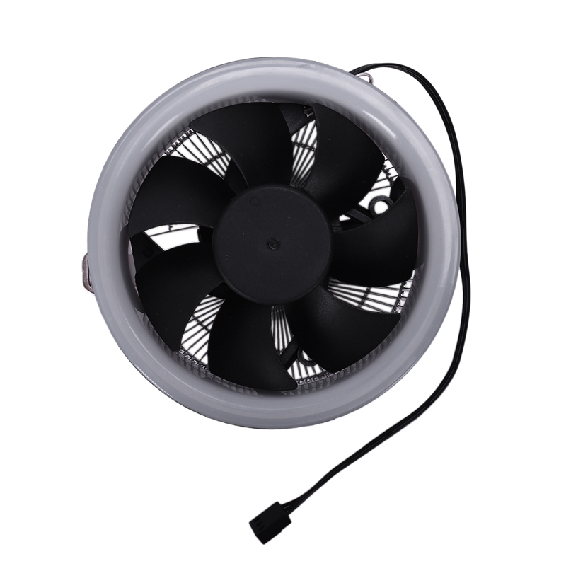 

CPU Cooling Fan Heatsink Quiet Cooler with Multicolor LED Aperture for 775 1155 1150 1151 1156 AMD AM3 AM3+ AM2 AM2