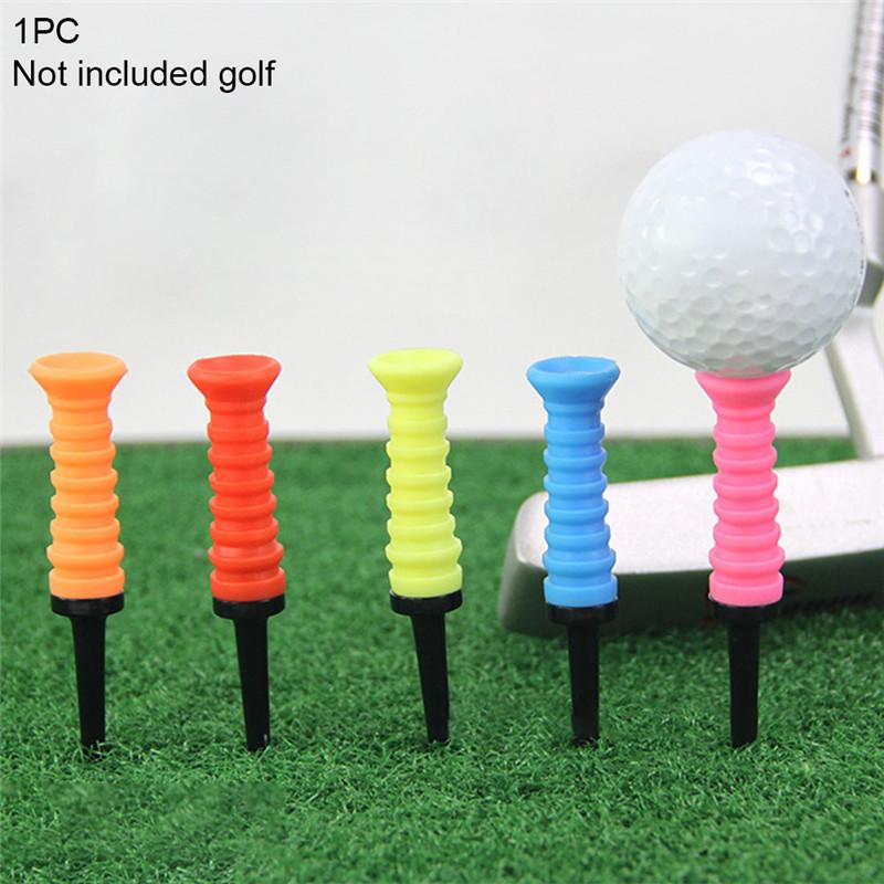 1 piece Outdoor leisure Golf Tee Nail Elastic Professional Clip Ball Nail Outdoor Accessories Golf Nail Color Random-image-565325944