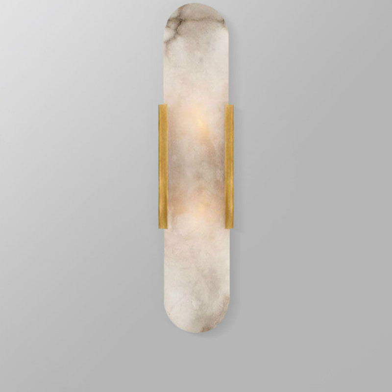 

Postmodern light luxury marble wall lamp Nordic creative living room TV background wall aisle simple bedside lamp LB80402