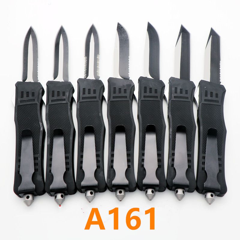 

A161 10 models double action tactical self defense folding double edc action knife auto pocket knife auto knives xmas gift Admi