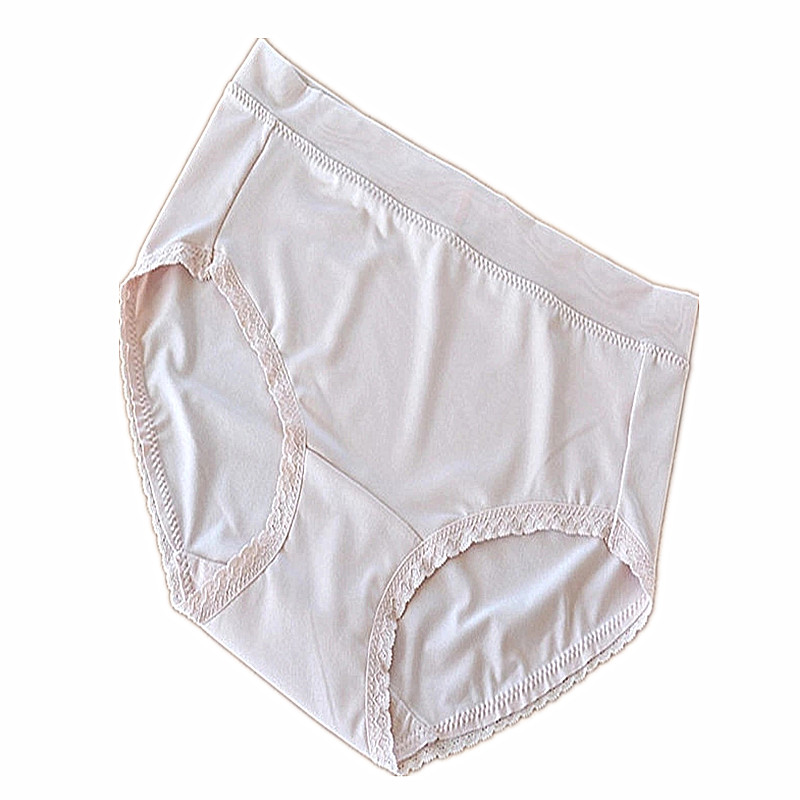 

RUIN S702 4PCS Women's Milk Silk Panties Solid Color Traceless Of breathability Soft And Comfortable, Black