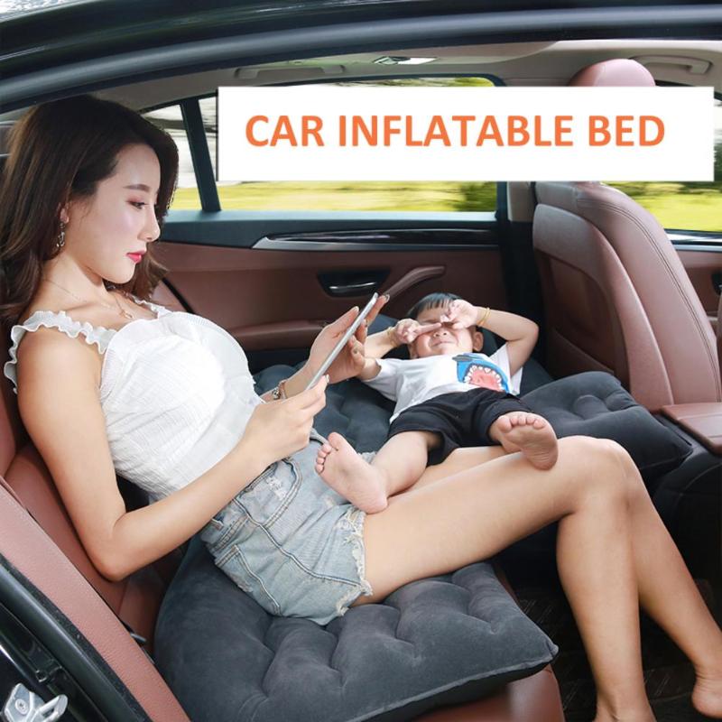 

7PCs inflatable mattress Back Seat Blow-Up Sleeping Pad for Truck SUV Minivan Compact Twin big Size Car Air Mattress