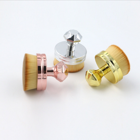 

50pcs Foundation Brush Design Makeup Brushes Flat Round Makeup Brush Round Make Up For Liquid Cosmetic Quality fashion