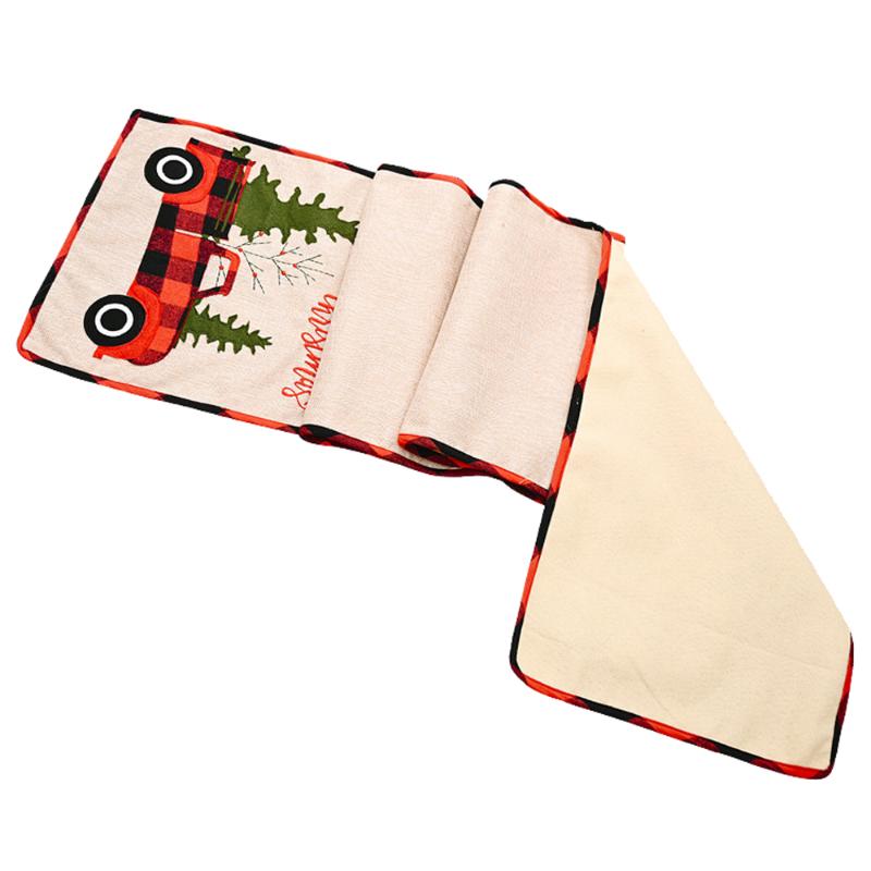 

Christmas Table Runner Napkin Christmas Table Decor Themed Birthday Party Decor decorations for home, Red