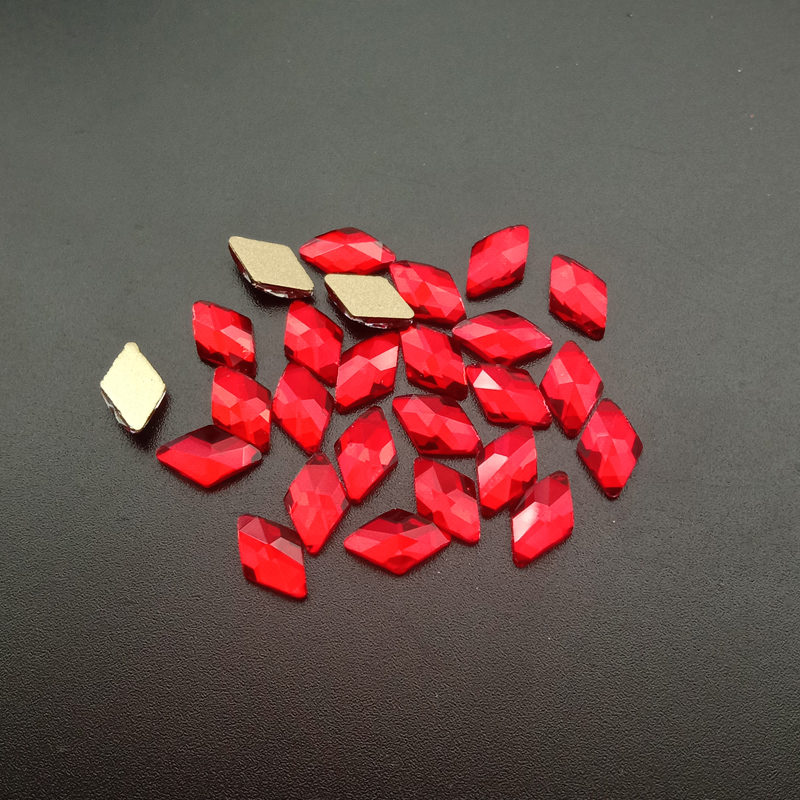 

1440pcs/pack Wholesale Super Glitter Mulit Shape Nail Rhinestones For Nail Art Decorations 3D Red Diamonds For Nails Accessories