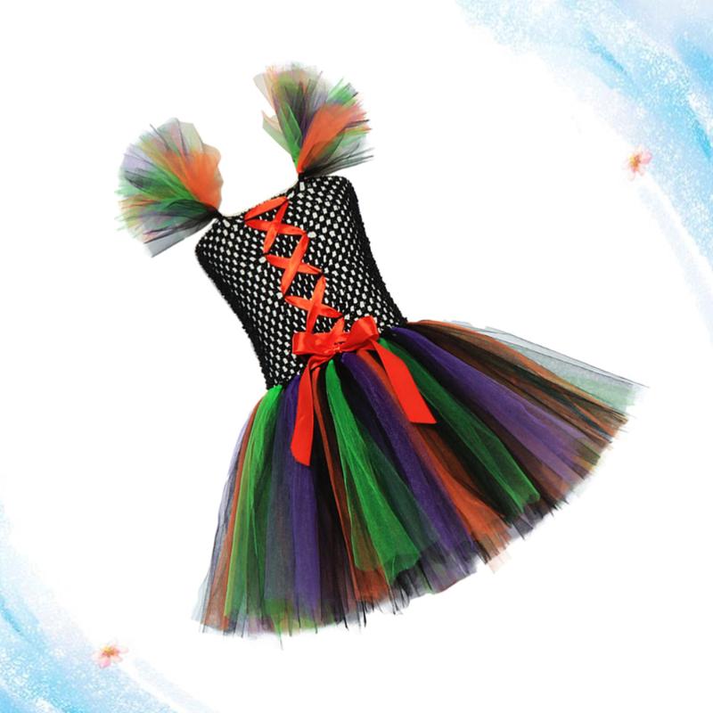 

1pc Performance Costume Creative Sleeveless Clothing for Girls, Purple