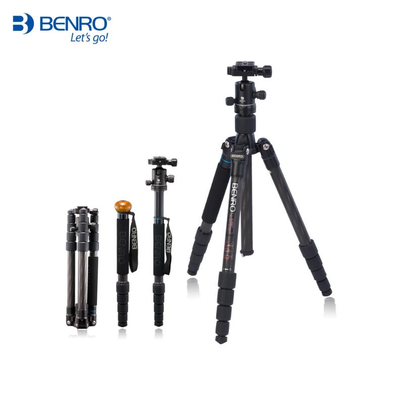 

Benro C1692TB0S Tripod Carbon Fiber Tripods Monopod For Camera With B0S Ball Head Carrying Bag Max Loading 8kg DHL Free Shipping