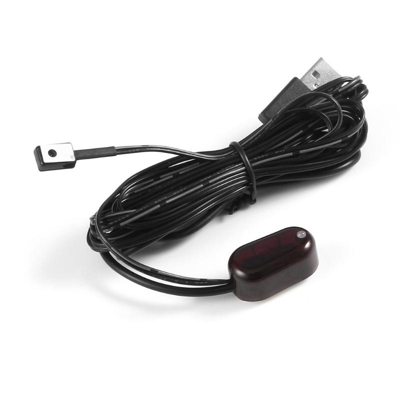 

New USB IR Infrared Remote Extender Emitter Receiver Adapter for TV Box CD DVD Player Wholesale 433 Mhz ONLENY