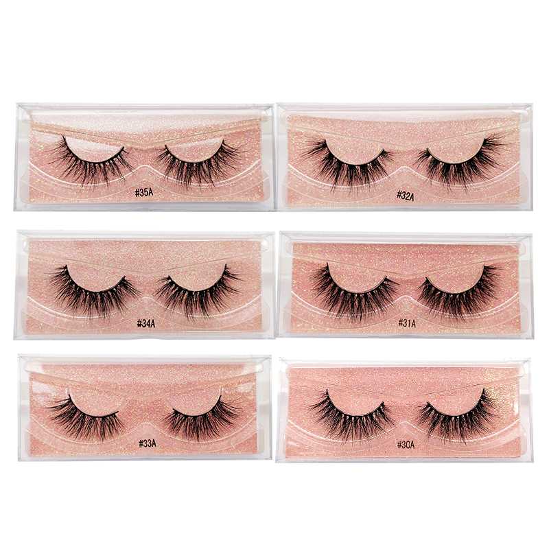 

Wholesale Mink Eyelashes Natural False Eyelashes Fake Eye Lashes Long Makeup3D Mink Lashes Extension Eyelash Makeupfor Beauty