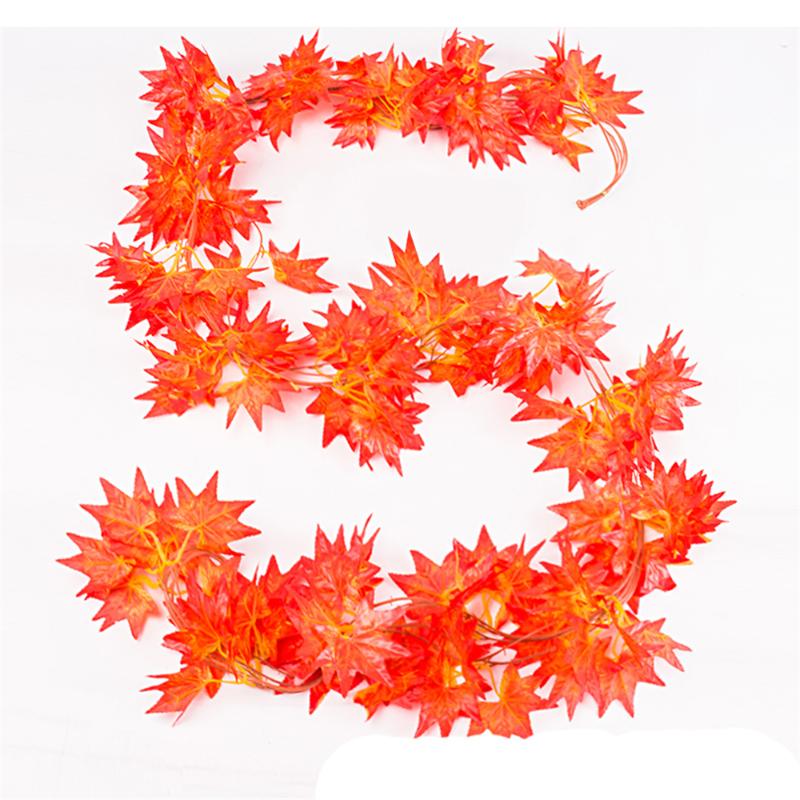 

Garland Wreath Party Home Decor NewChristmas wall art Christmas Halloween Ornament Fake, Red