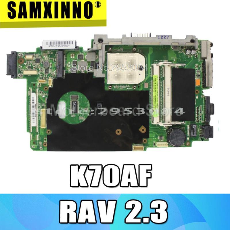 

For Asus K70AF laptop motherboard K51AB REV2.3 Mainboard Support 2009 CPU DDR2