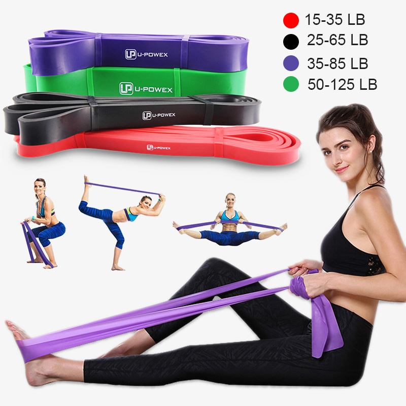 

NEW 208cm Resistance Bands Natural Latex rubber Expander Power Yoga Fitness Rubber Loop Band Loop Yoga Exercise