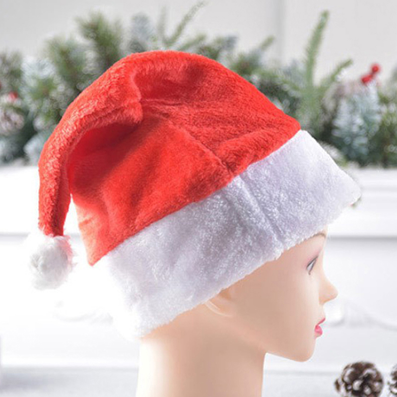 

1pcs Christmas Velvet Snowflake Snowman Hat Plush Soft Thicken Kid Adult Hat Festival New Year Decoration Kids Gift Cloth