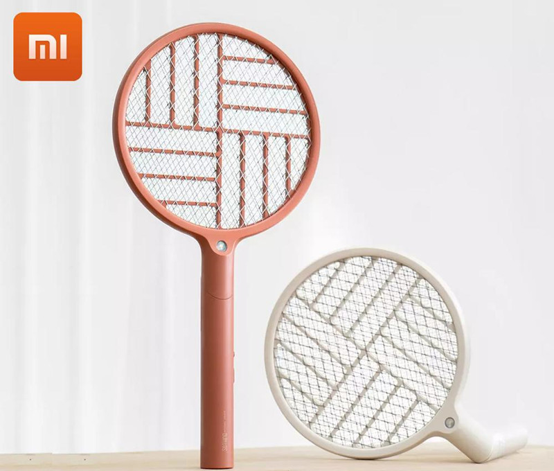 

XIAOMI MIJIA Electric Mosquito Racket SOTHING Foldable Mosquito Lamp USB Rechargeable Handheld Fly Killer Swatter For Home