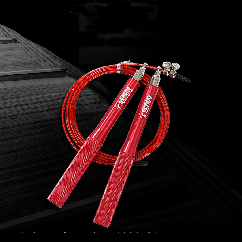 

Hirigin 2020 New Jump Ropes Home Gym Fitness Anti-Slip Design Free Rotating Bearing Indoor Sports Single Jump Ropes