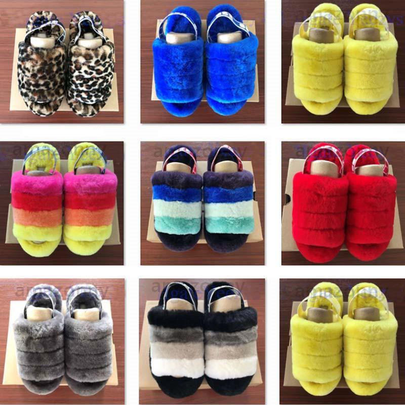 fur flip flops wholesale