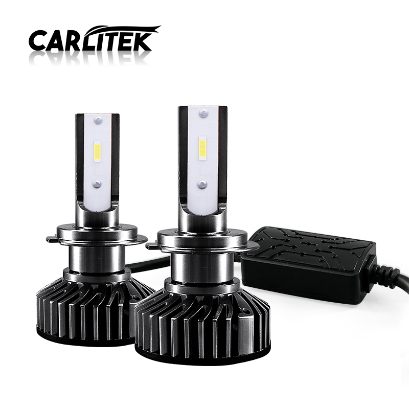 

CARLitek H7 H4 Led Turbo 12V Car Auto Headlight CSP Bulb Lamp H 11 Led 4 3 H7 H8 Fog Head Light 6500K