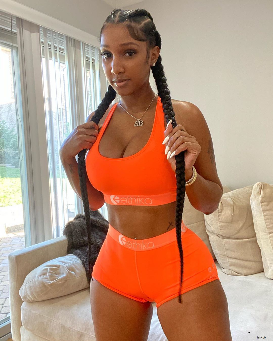 two piece short set women biker shorts ethika sets ethika boxers bikini Mid Waist Ladies Bikinis Womens summer Suits Bra+Shorts RE7FA-image-564879725
