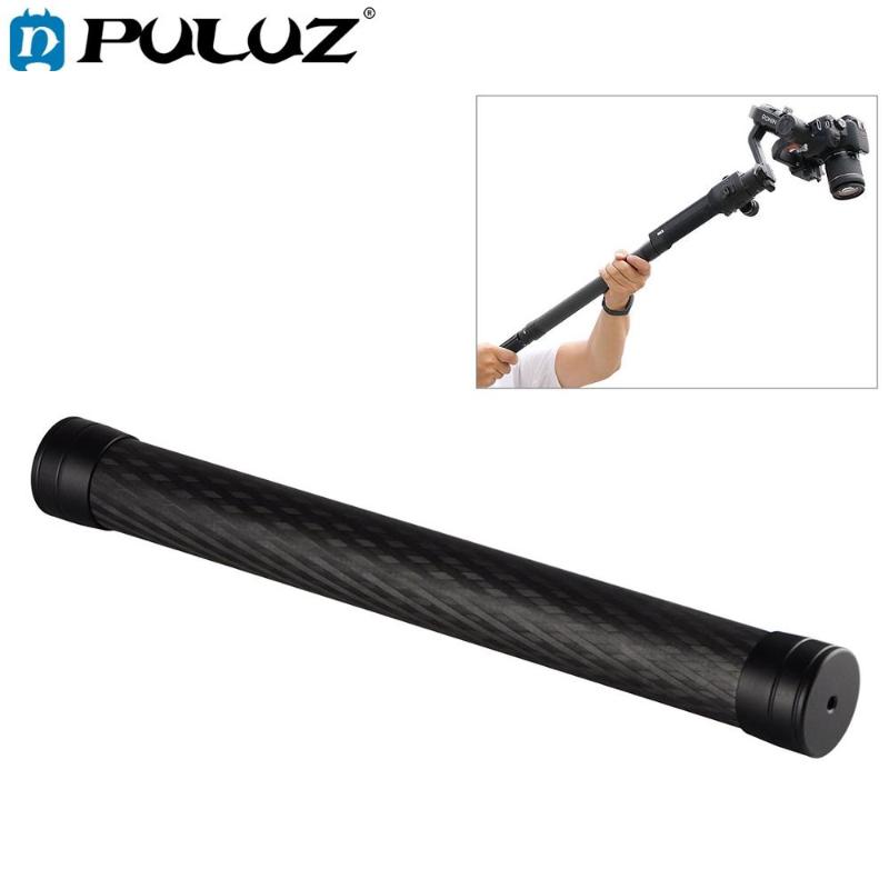 

PULUZ Carbon Fiber Extension Monopod Pole Rod Extendable Stick for DJI/MOZA/Feiyu V2/Zhiyun G5/SPG Gimbal 1/4 Screw Tripod Mount