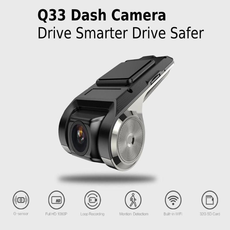 

Q33 Mini Car DVR DVRs Camera Full HD 1080P Auto Digital Video Recorder Camcorder G-sensor 150 Degree Dash Cam