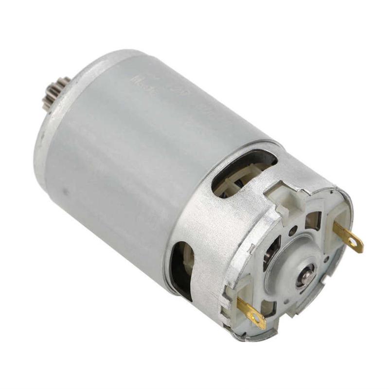 

12V/ 16 8V/ 21V/ 25V Two-speed 12 Teeth Gear DC Motor for Electric Drill Machine