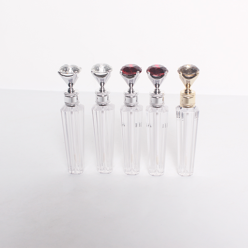 

New Arrival 2ML Lip Gloss Containers Refillable Empty Lipgloss Packaging Gold Lip Gloss Tubes with Diamond Cap 10pcs 30pcs 50pcs