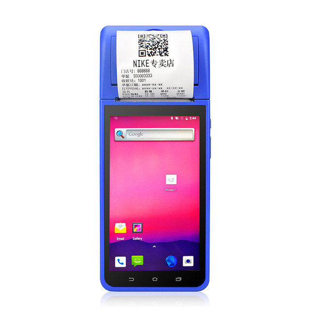 

New Design Android Handheld PDA Built-in 58mm Printer With 5.5 Inch Touch Screen