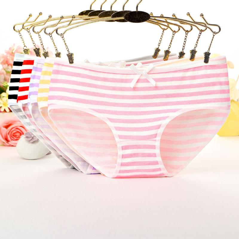

3 Pieces/Set Underwear Women Panties Cotton Briefs Female Underwear Cute Lingerie Ladies Panties Young Girls Briefs, 3pcs-purple