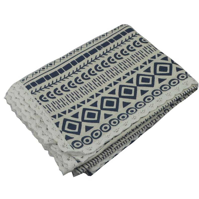 

Ethnic Printed Linen Cotton Home Table Cloth Wedding Christmas Dining Table Cover Kitchen Toalha De Mesa DIY House Sofa cover, A38