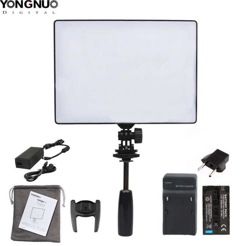 

YONGNUO YN300 Air YN-300 Air Pro LED Camera Video Light Optional with Battery Charger kit photography Light +AC power adapter