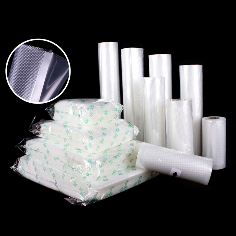 

100Pcs Vacuum Bag Storage Sealer Space Packing Commercial Saver 17cm x 25cm