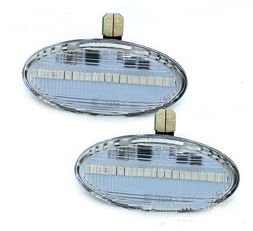 

Side Turn Signal Indicator Smoked Car Styling Dynamic LED Lamp Suitable for 2/3/5/MPV LED Light, As pic