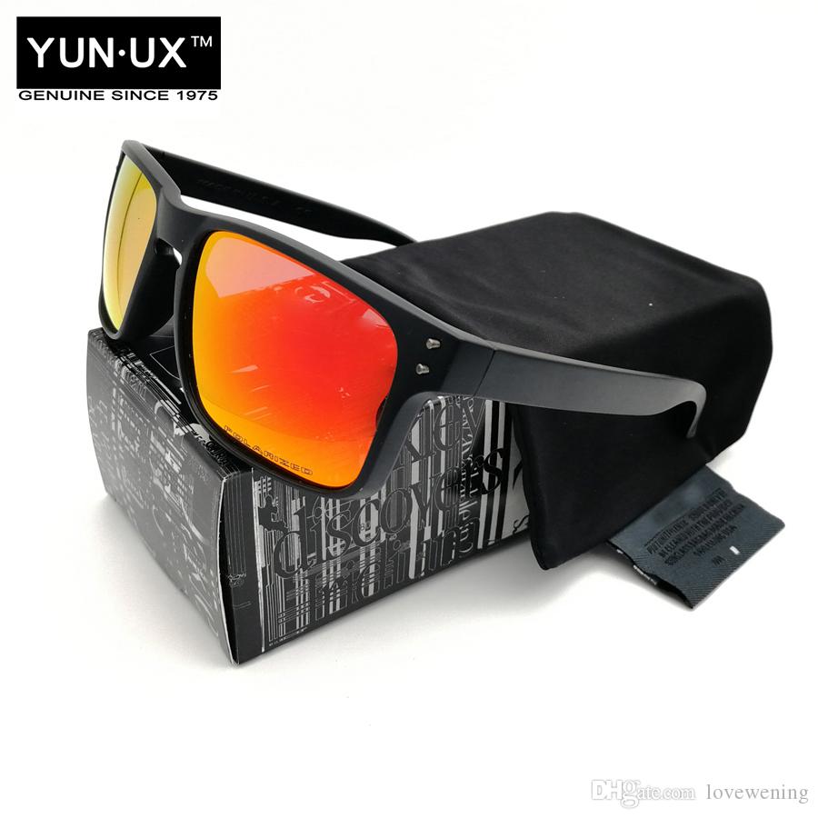 

Beautiful Custom Fashion Sunglasses Polarized for Men YO92-44 Brand Outdoor Glasses Smoke Black Frame Gun Fire Lens Free Shipping Agent, White;black