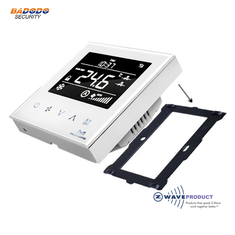 

MCOHOME Technology Z-Wave enabled thermostat MH8-FC/MH8-FC4 Fan Coil Thermostat MH8 series 2 pipes/4 pipes