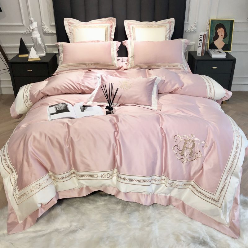 

1000TC egyptian cotton Bedding sets Queen King size Classical Embroidery Bed Duvet cover Bed sheets linen set set