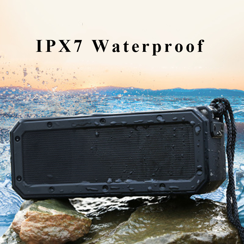 

40W Waterproof Bluetooth Speaker Boombox power Portable Column wireless Speaker sound box Music Center stereo Bass subwoofer