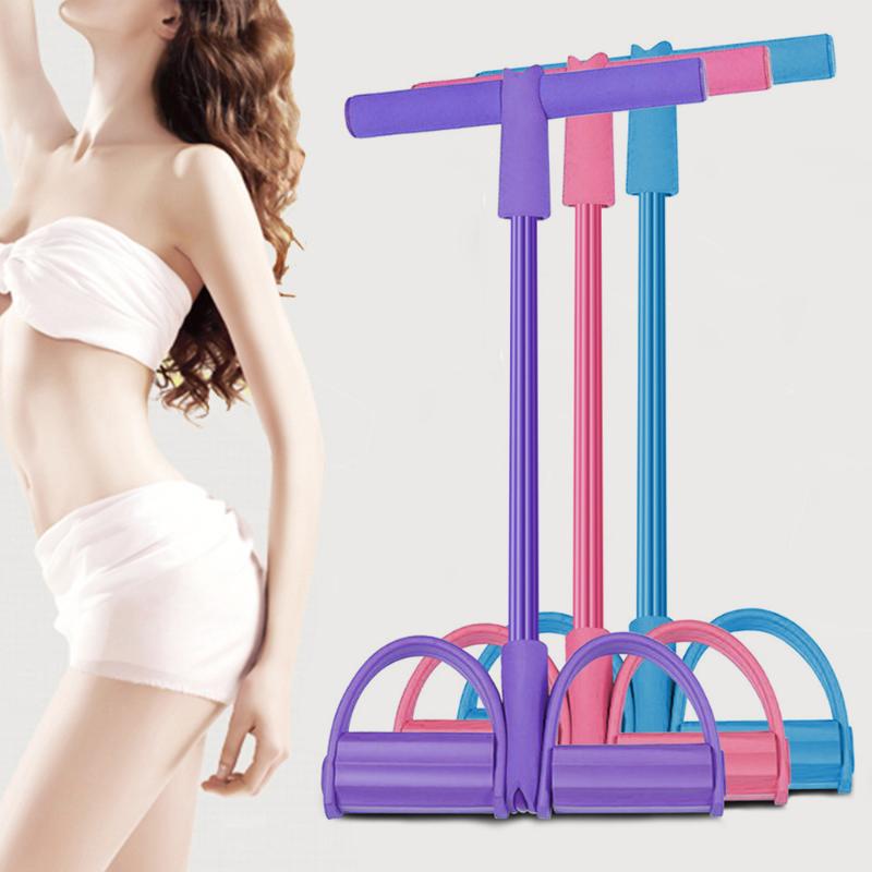 

Fitness Resistance Bands Exercise Equipment Elastic Sit Up Pull Rope Workout Pedal Ankle Puller Yoga Fitness Equipment Indoor