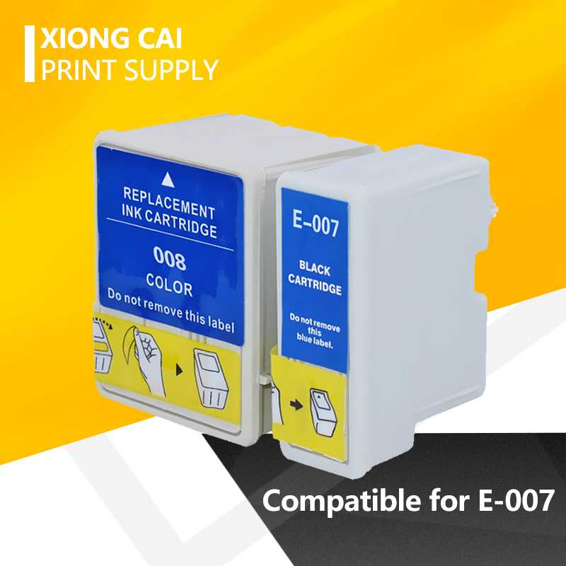 

T007 T008 Ink For Cartridge Compatible T-007 T-008 For Stylus Photo 900 1270 1280 1290 1290S Inkjet Printer Cartridges