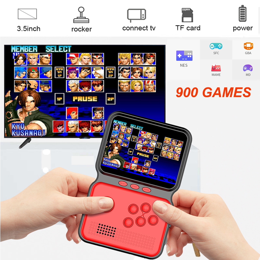 

3.5 inch HD M3 Small Handheld Game Controller Portable Handheld Game Console Nostalgic Arcade Retro Game Console 16 Bit Video Games Player