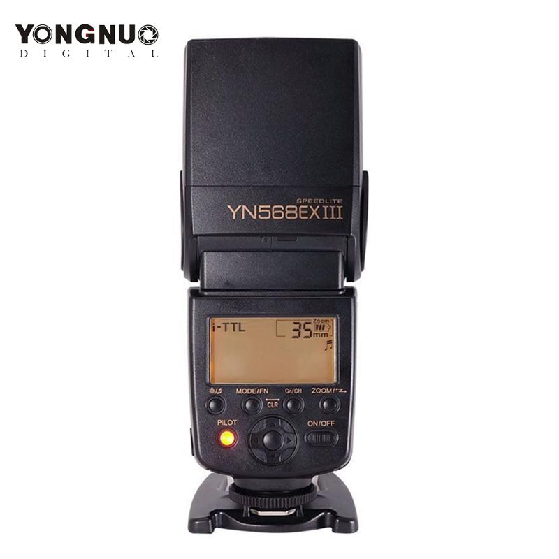 

YONGNUO YN568EX III YN568-EX III WirelessL HSS Flash Speedlite for EOS 1100d 650d 600d 700d for D800 D750 D7100