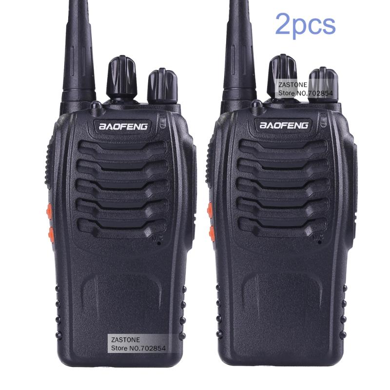

2 PCS Baofeng BF-888S Walkie Talkie 5W Handheld Two Way Radio bf 888s UHF 400-470MHz Frequency Portable CB Radio Communicator