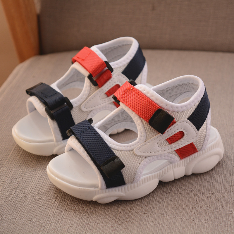 

2020 summer boy's and girl's shoes beach shoes non-slip Roman children's sandals, Black