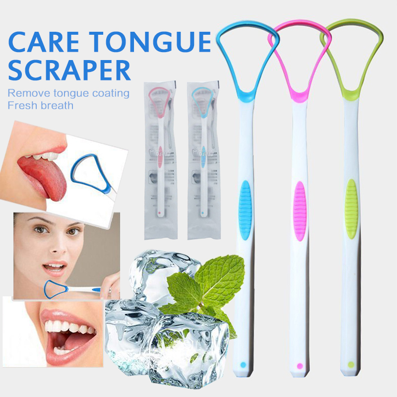 

1 piece tongue brush tongue cleaning spatula food grade single tongue spatula oral care spatula